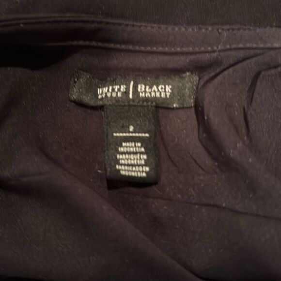 White House Black Market Black Skirt Size 2 - Picture 6 of 8